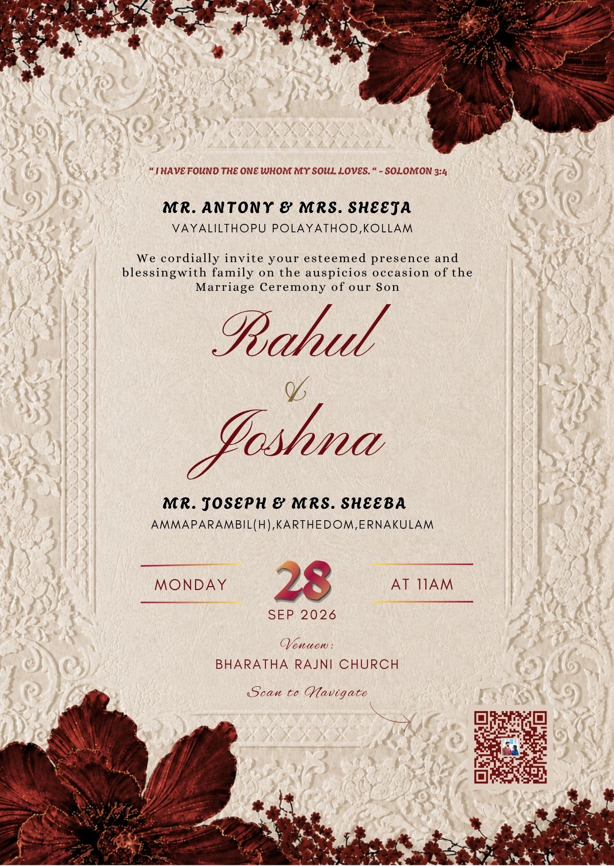 Wedding Invitation
